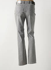Jeans coupe slim gris TONI pour femme seconde vue