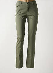 Jeans coupe slim vert I.QUING pour femme seconde vue