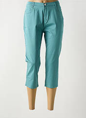 Pantacourt bleu I.QUING pour femme seconde vue