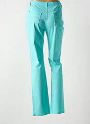Pantalon slim bleu I.QUING pour femme seconde vue