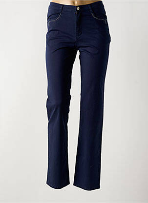 Pantalon slim bleu I.QUING pour femme