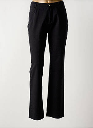Pantalon slim noir I.QUING pour femme