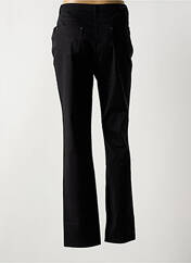 Pantalon slim noir I.QUING pour femme seconde vue