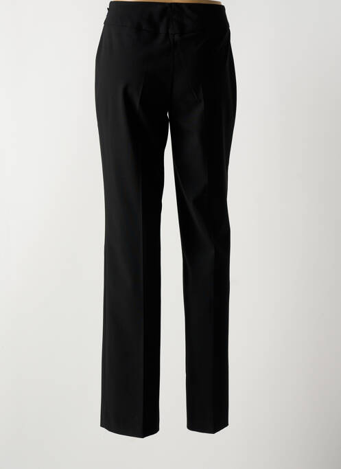 Pantalon droit tissage crêpe taille normale noir STEILMANN femme