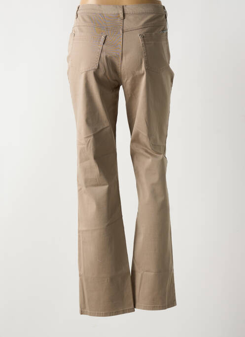 Jeans coupe droite marron I.QUING femme