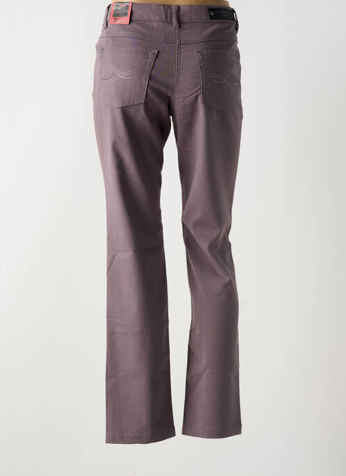 Jeans coupe slim gris BRANDTEX femme