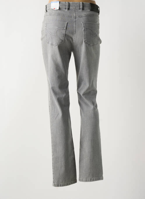 Jeans coupe slim gris TONI pour femme