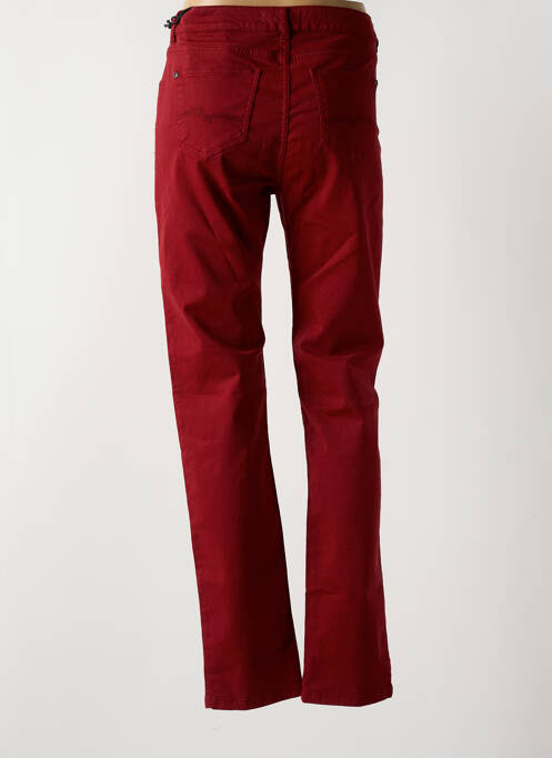 Jeans coupe slim rouge DRESS ADDICT pour femme