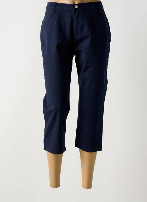 Pantacourt bleu I.QUING pour femme