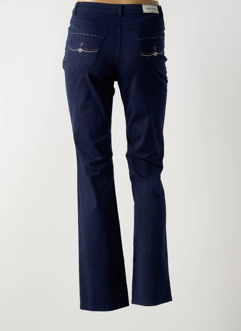 Pantalon slim bleu I.QUING pour femme