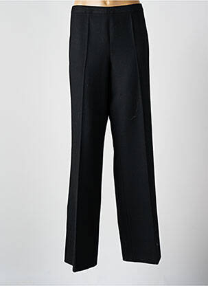 Pantalon droit poches noir GIORGIA NETTI femme