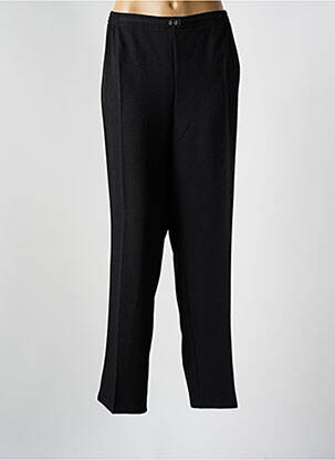Pantalon droit taille élastique noir CPH femme