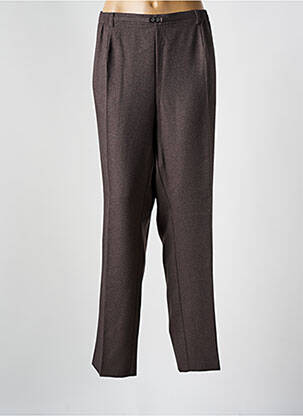 Pantalon droit taille élastique gris CPH femme