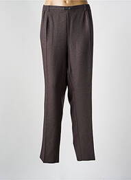 Pantalon droit taille élastique gris CPH femme