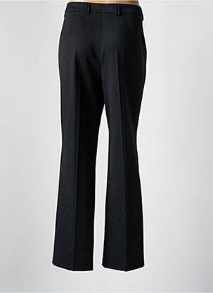 Pantalon droit fermeture zippée sous rabat boutonné gris STEILMANN femme