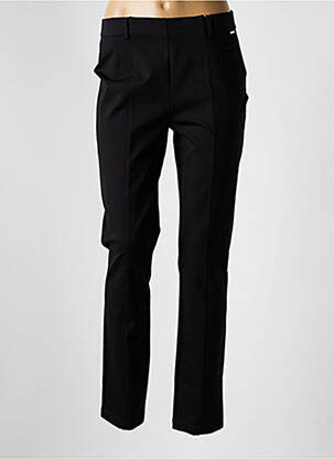 Pantalon slim taille haute taille haute noir DIANE LAURY femme