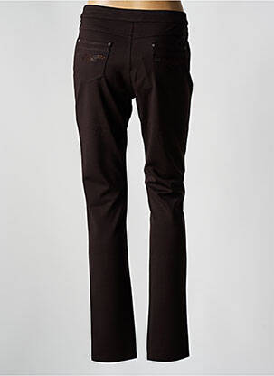 Pantalon slim poches marron I.QUING femme