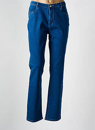 Jeans coupe slim poches bleu I.QUING femme