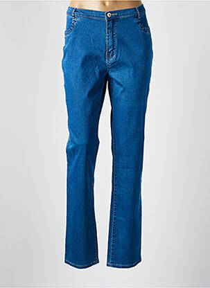 Jeans coupe slim poches bleu I.QUING femme