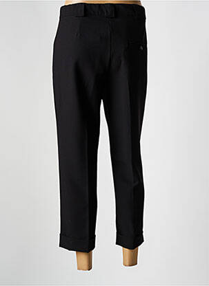 Pantalon 7/8 taille élastique noir FRED SABATIER femme