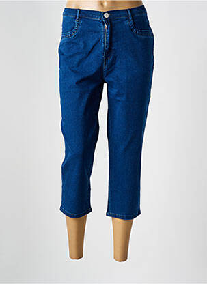 Pantacourt poches bleu I.QUING femme