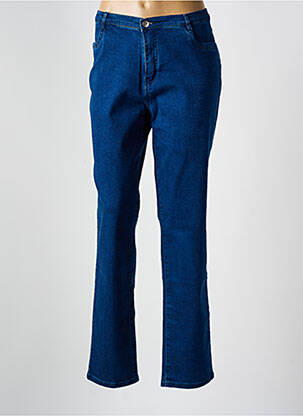 Jeans coupe slim bleu I.QUING pour femme