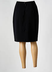 Jupe mi-longue noir MODISSIMO pour femme seconde vue