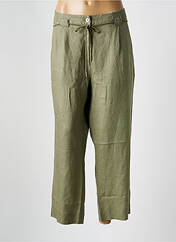 Pantalon 7/8 vert JULIE GUERLANDE pour femme seconde vue