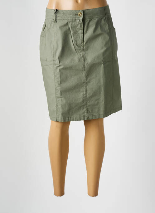 Jupe courte poches vert ÉTYMOLOGIE femme