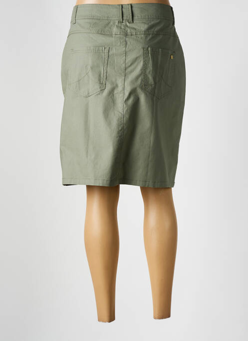 Jupe courte poches vert ÉTYMOLOGIE femme