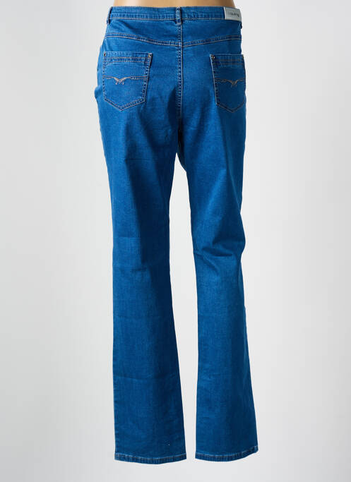 Jeans coupe slim bleu I.QUING pour femme