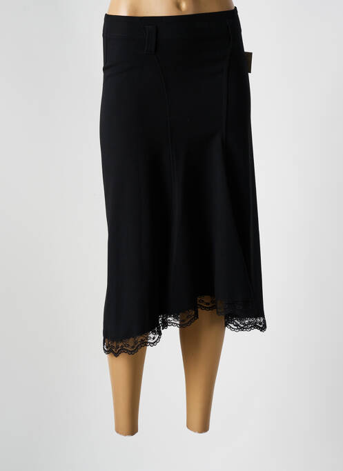 Jupe mi-longue noir JUS D'ORANGE pour femme