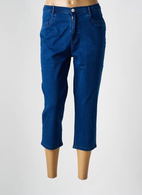 Pantacourt bleu I.QUING pour femme