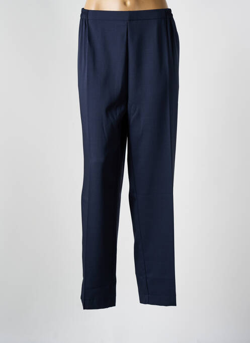 Pantalon droit bleu GEVANA pour femme