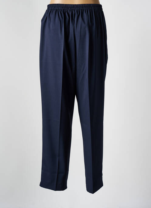 Pantalon droit bleu GEVANA pour femme