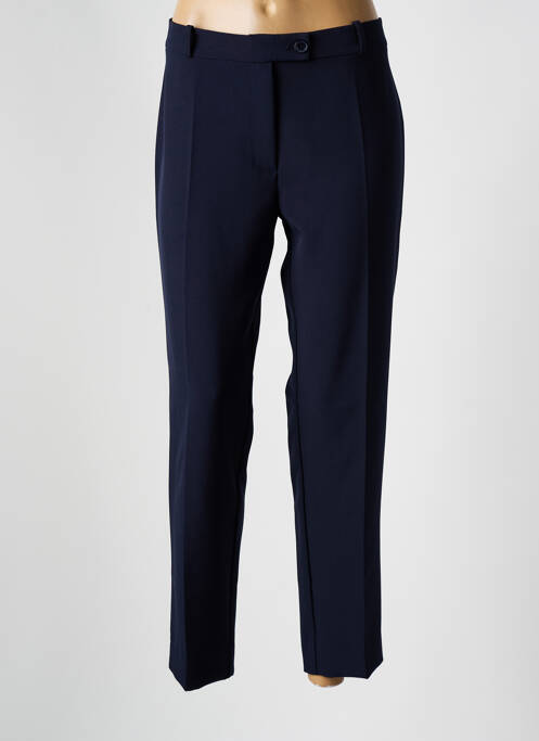 Pantalon droit bleu HIPPOCAMPE pour femme