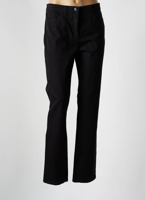 Pantalon droit noir TONI pour femme