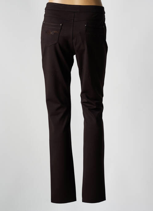 Pantalon slim marron I.QUING femme