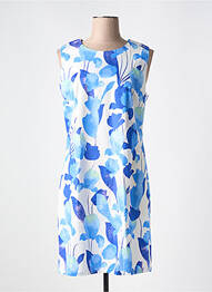Robe courte sans manche sans manche bleu SWEET MISS femme