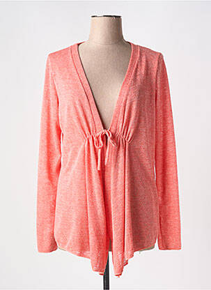 Gilet manches longues stretch orange RENATTO BENE femme