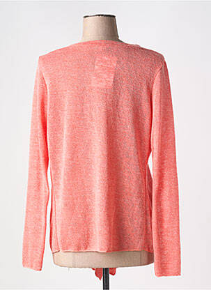 Gilet manches longues stretch orange RENATTO BENE femme