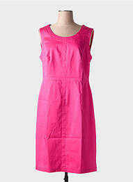 Robe mi-longue sans manche sans manche rose CONCEPT K femme