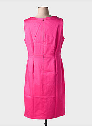 Robe mi-longue sans manche sans manche rose CONCEPT K femme