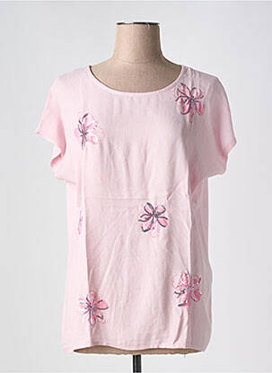 Top manches courtes manches courtes rose THOMAS RABE femme