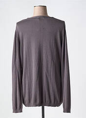 Gilet manches longues gris FELINO pour femme seconde vue