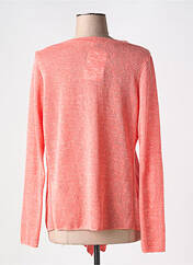 Gilet manches longues orange RENATTO BENE pour femme seconde vue