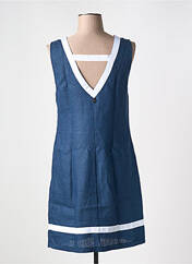 Robe courte bleu MALOKA pour femme seconde vue