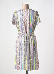 Robe mi-longue beige K-DESIGN pour femme seconde vue