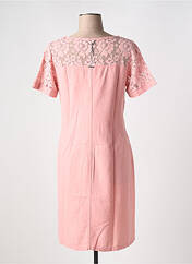 Robe mi-longue rose MALOKA pour femme seconde vue