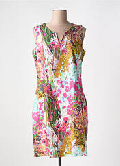 Robe mi-longue vert MALOKA pour femme seconde vue